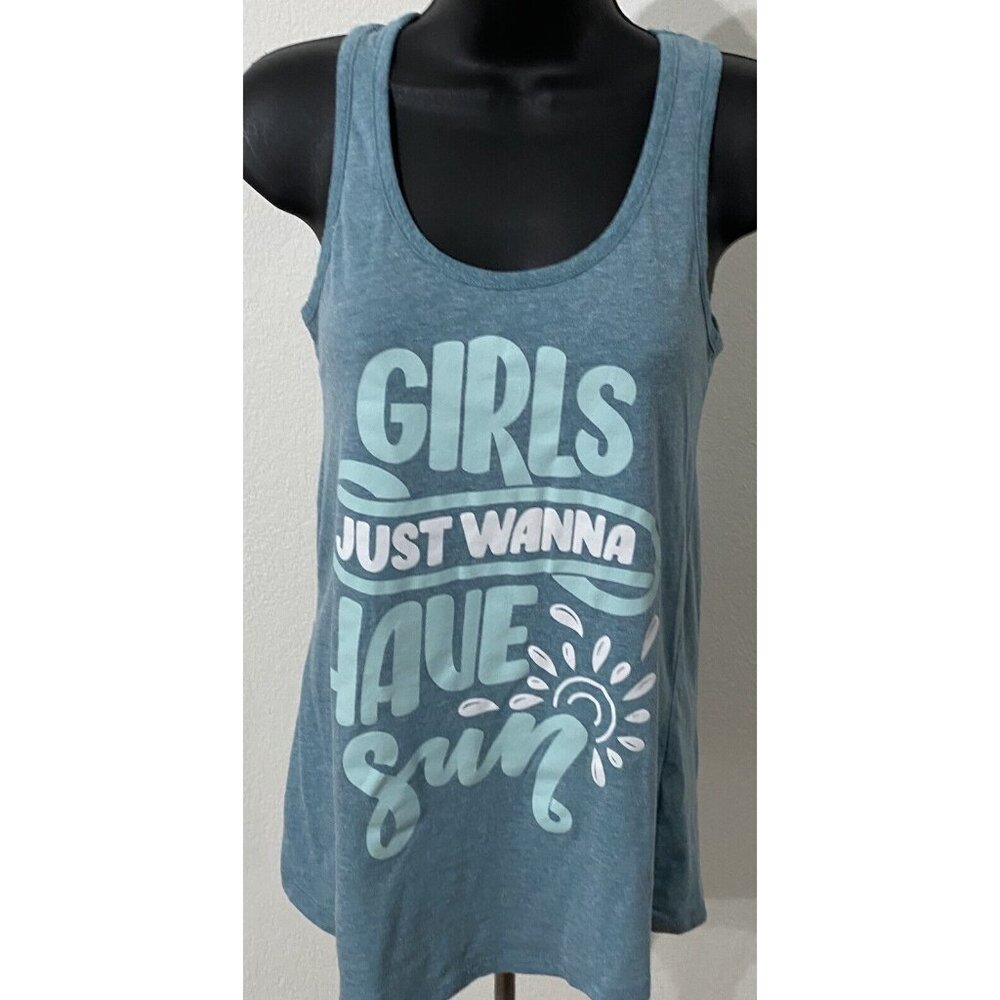 Live Outside The Limits Jrs./Womens Size S Top Sleeveless Cotton Blend